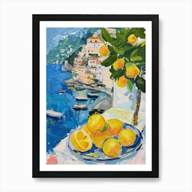 Italy Lemon Print Art Print