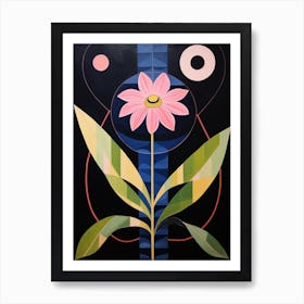 Oxeye Daisy 2 Hilma Af Klint Inspired Flower Illustration Art Print