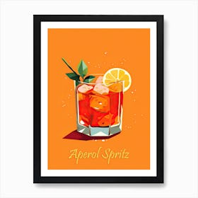 Aperol spritz 1 Art Print