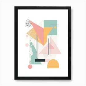 Abstract Geometric Pattern 3 Art Print