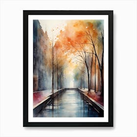 Autumn In The City Art Print