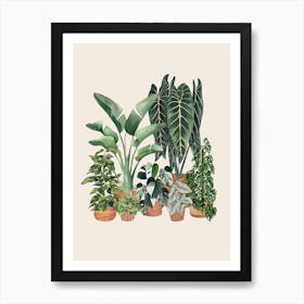 Plant Gang Art Print