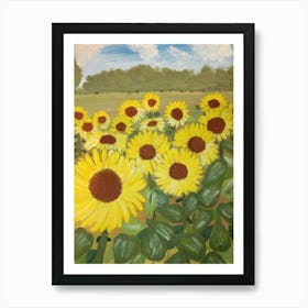 Sunflowers Poster