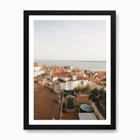 Lisbon Rooftops Art Print