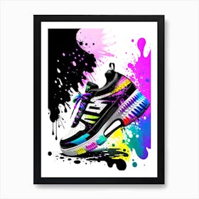 Rainbow Shoe 2 Art Print