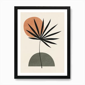 Leaf and Sun - 01 Art Print