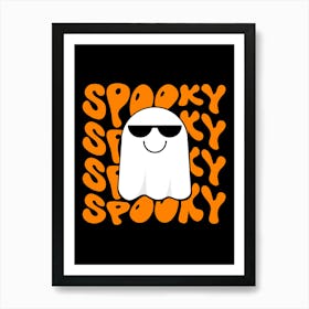 Spooky Cool Art Print