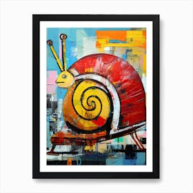 Snail 10 Art Print