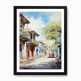 Old Manila Street 1 Art Print