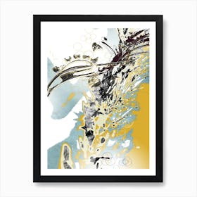 Abstract Art Illustration In A Digital Creative Style 09 Art Print