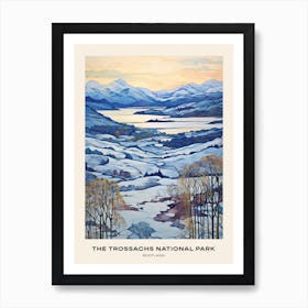 Loch Lomond And The Trossachs National Park Scotland 4 Poster Art Print