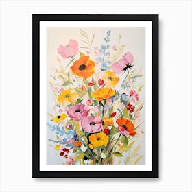 Flowers In A Vase 14 Art Print