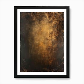 'Black And Gold' 5 Art Print