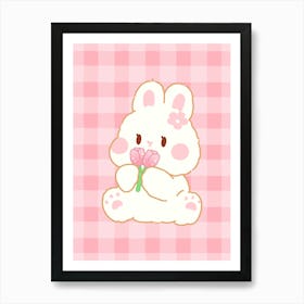 Kawaii Bunny 2 Art Print