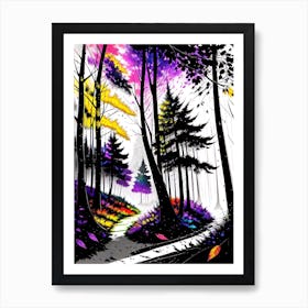 Forest 60 Art Print