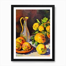 Jerusalem Artichoke Cezanne Style vegetable Art Print