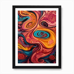 Abstract Painting 1 Art Print