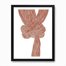 Knots No 4 Art Print