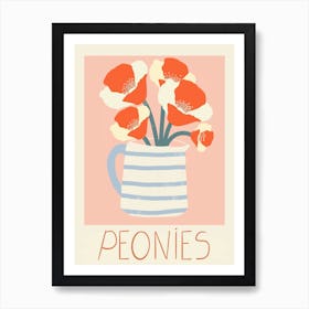 Peonies Art Print