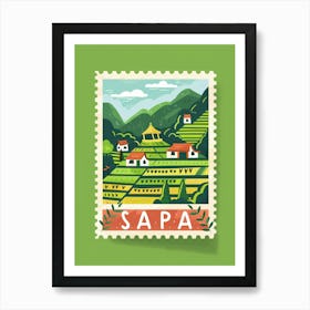 Sapa Vietnam Affiche