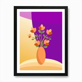 Flowers In A Vase Art Print