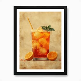 Iced Tea 8 Art Print