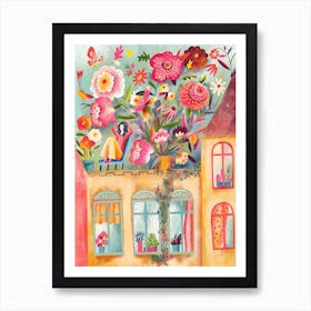 My Roof Garden Art Print