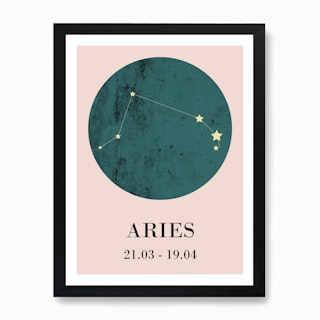 Aries Art Print I