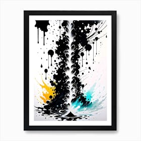 Splatter Painting 10 Art Print