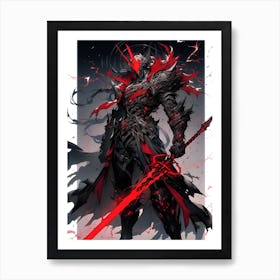 Veidon, The Sinister Reckoning Art Print