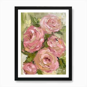 Pink Roses 7 Art Print