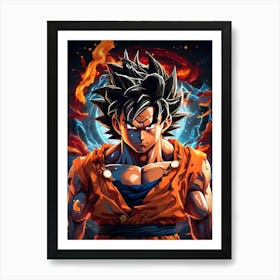 Goku Dragon Ball Z Art Print