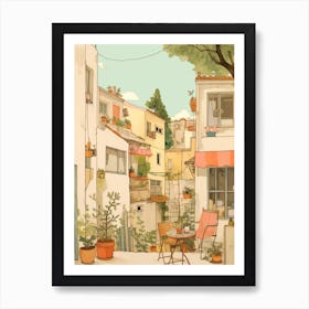 Nicosia Cyprus 4 Illustration Art Print