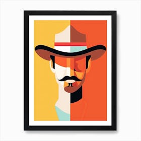 Cowboy Hat 2 Art Print