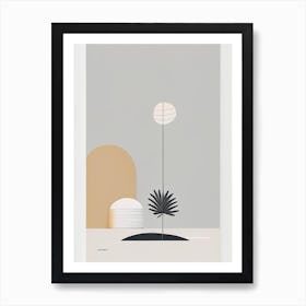 Chumphon Thailand Simplistic Tropical Destination Art Print