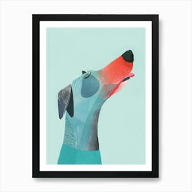 Dog Canvas Print 2 Art Print