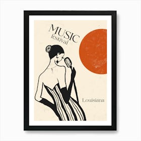 Music Festival Art Print