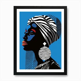 African Woman 136 Art Print