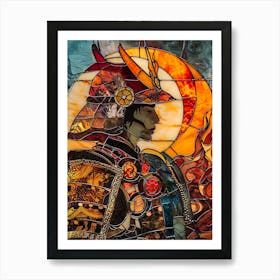 Samurai Warrior 11 Art Print