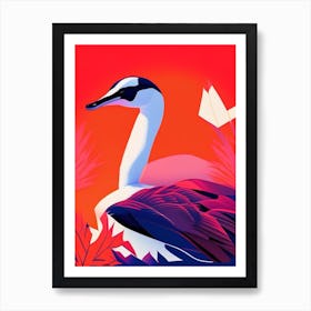 Canada Goose Pop Matisse Bird Art Print