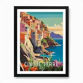 Cinque Terre Travel Art Print