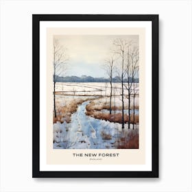 The New Forest England 2 Poster Art Print