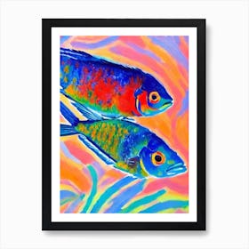 Dottyback II Matisse Inspired Art Print