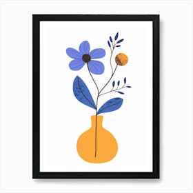 Flowers In A Vase 164 Art Print