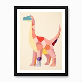 Nursery Dinosaur Art Ouranosaurus 1 Art Print