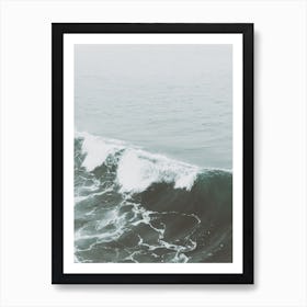 Big Ocean Waves Art Print