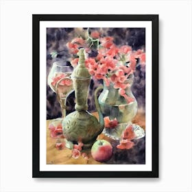 Vase Of Flowers Art Print