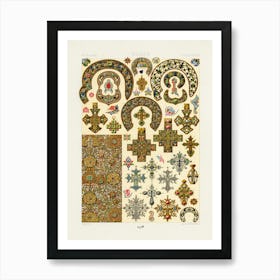 Russian Pattern, Albert Racine (2) 1 Art Print