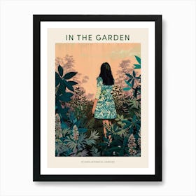 In The Garden Poster Atlanta Botanical Gardens 3 Art Print