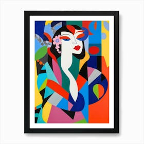 Asian Woman Art Print